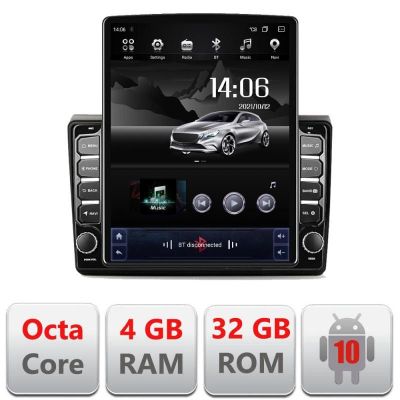 Navigatie Fiat BRAVO 2007-2014 G-BRAVO ecran tip TESLA 9.7" cu Android Radio Bluetooth Internet GPS WIFI 4+32GB DSP 4G