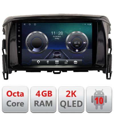 Navigatie Mitsubishi Eclipse Cross 2017- Android ecran Qled 2K Octa core 4+32 Kit-cross-eu+EDT-E409-2K