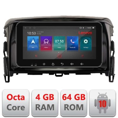 Navigatie Mitsubishi Eclipse Cross 2017- Android radio gps internet Octa Core 4+64 LTE ecran de 10.33' wide Kit-cross-eu+EDT-E511-PRO