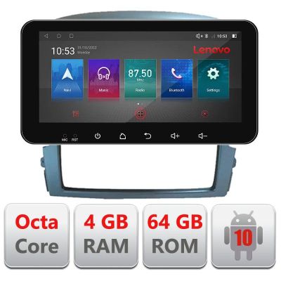 Navigatie Kia Sorento 2002-2008 Android radio gps internet Octa Core 4+64 LTE ecran de 10.33' wide Kit-sorento