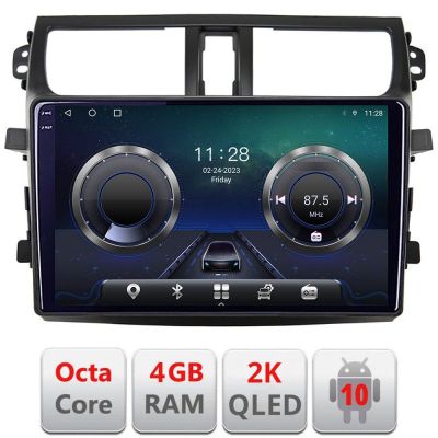 Navigatie Suzuki Celerio 2014-2021 Android ecran Qled 2K Octa core 4+32 KIT-celerio+EDT-E409-2K