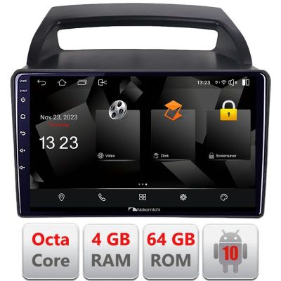 Navigatie Kia Carnival 2006-2014 Android Octa Core 720p 4+64 DSP 360 camera carplay android auto