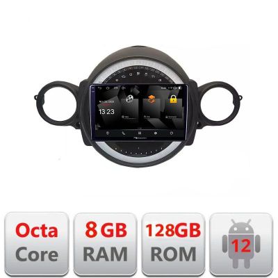 Navigatie Mini 2007-2011 Android Octa Core Qualcomm 2K Qled 8+128 DTS DSP 360 4G Optical