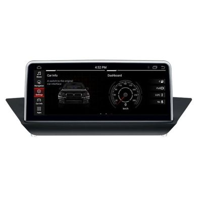 Navigatie BMW X1 E84 2010-2015 ecran 10.25" CIC Android Gps Internet Bluetooth USB Video Qualcomm 2+32