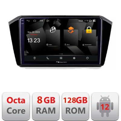Navigatie VW Passat 2015- 5960Pro-518 Android Octa Core Qualcomm 2K Qled 8+128 DTS DSP 360 4G Optical