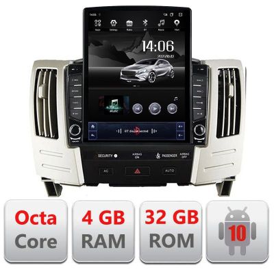 Navigatie Lexus RX300 2003-2008 Android radio gps internet Octa Core 4+64 LTE Kit-RX300+EDT-E709