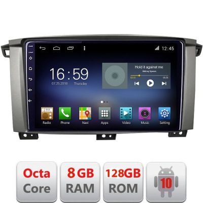 Navigatie Toyota Land Cruiser L100 2002-2006 Android radio gps internet Lenovo Octa Core 8+128 LTE KIT-L105+EDT-E610