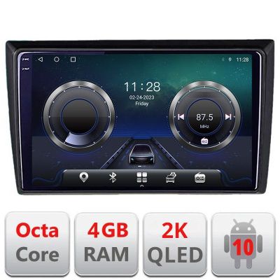 Navigatie VW Beetle 2012-2018 C-beetle Android Octa Core Ecran 2K QLED GPS 4G 4+32GB 360 kit-beetle+EDT-E409-2K