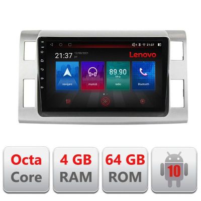 Navigatie Toyota Estima intre anii 2006-2013 Android radio gps internet Octa Core 4+64 LTE Kit-estima+EDT-E510