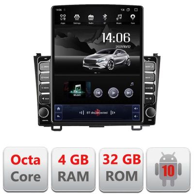 Navigatie Honda CR-V G-009 ecran tip TESLA 9.7" cu Android Radio Bluetooth Internet GPS WIFI 4+32GB DSP 4G Octa Core