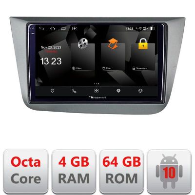 Navigatie Seat Leon 2005-2012 5510-leon05 Android Octa Core 720p 4+64 DSP 360 camera carplay android auto