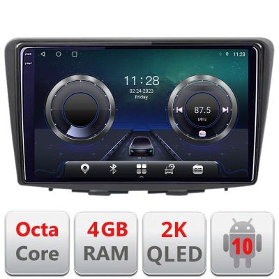 Navigatie Suzuki Baleno C-baleno Android Octa Core Ecran 2K QLED GPS 4G 4+32GB 360 kit-baleno+EDT-E409-2K