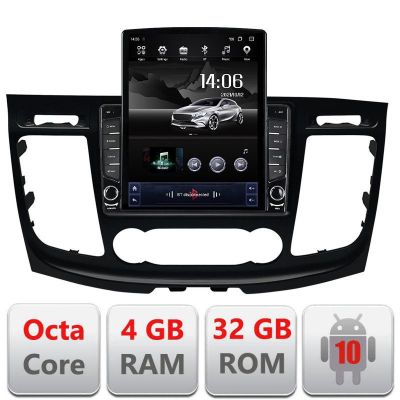 Navigatie Ford Transit 2019- varianta cu radio cd simplu Android radio gps internet Octa Core 4+64 LTE Kit-transit-2019-a+EDT-E709