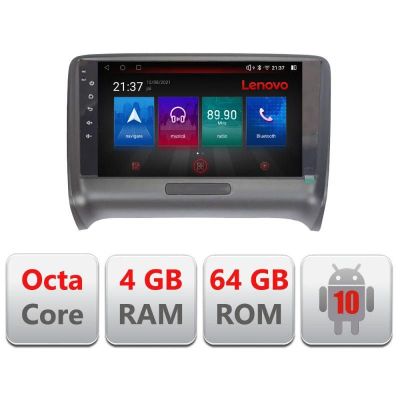 Navigatie Audi TT 2004-2011 E-078 Octa Core cu Android Radio Bluetooth Internet GPS WIFI DSP 4+64GB 4G