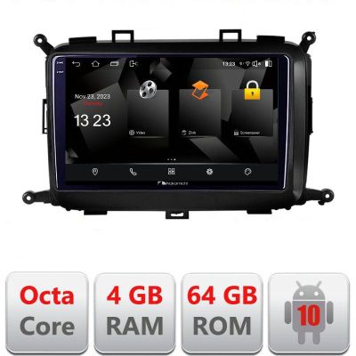 Navigatie Kia Carens 2013-2018 5510-2023 Android Octa Core 720p 4+64 DSP 360 camera carplay android auto