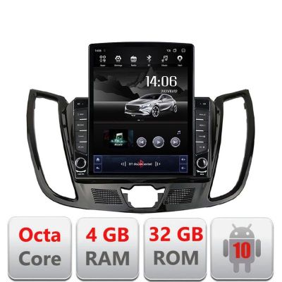 Navigatie Ford Kuga C-MAX Android radio gps internet Octa Core 4+64 LTE KIT-362-v2+EDT-E709