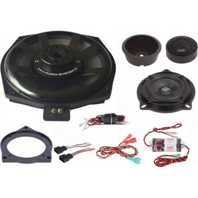 Difuzoare dedicate Audio System XFIT BMW UNI EVO 2 530 watts pachet 2 ohm HIGH dedicate pentru BMW