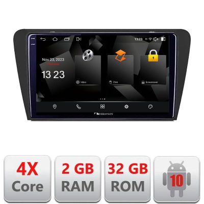 Navigatie Skoda Octavia 3 5230-279 Android Ecran 720P Quad Core 2+32 carplay android auto