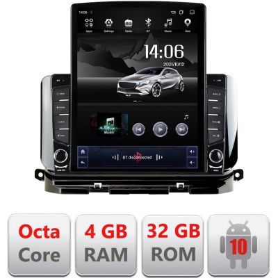 Navigatie Skoda Octavia 4 2020-2024 Android radio gps internet Octa Core 4+64 LTE KIT-octavia4+EDT-E710