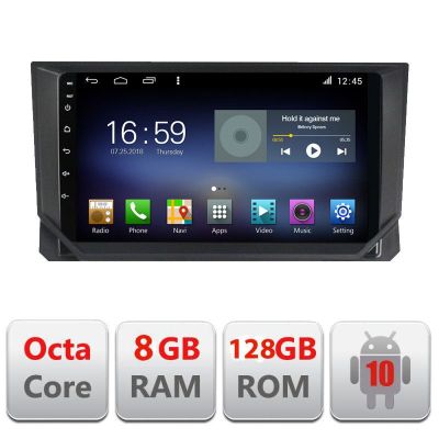 Navigatie Seat Arona Android radio gps internet Octa Core 8+128 LTE kit-arona+EDT-E609