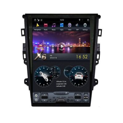 Navigatie Ford Mondeo EDT-T377-PX6 cu Android GPS Bluetooth Radio Internet procesor Six Core si ecran tip Tesla