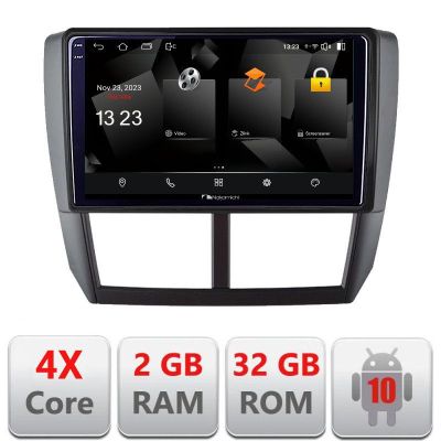 Navigatie Subaru Forester 2007-2013 5230-SU01 Android Ecran 720P Quad Core 2+32 carplay android auto