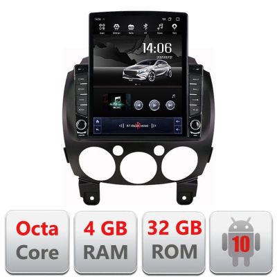 Navigatie Mazda 2 2007-2013 Android radio gps internet Octa Core 4+64 LTE Kit-mazda2+EDT-E709