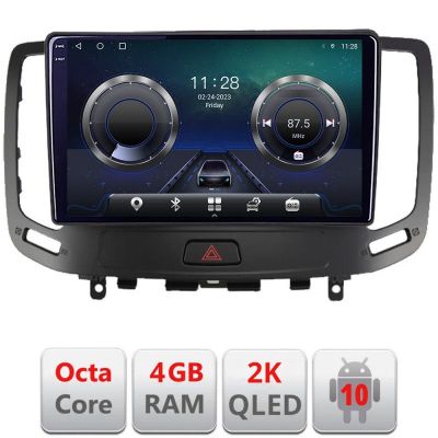 Navigatie Infiniti G35 G37 2006-2013 Android ecran Qled 2K Octa core 4+32 KIT-G25+EDT-E409-2K