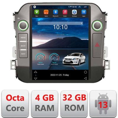 Navigatie tip Tesla Kia Sportage 2010-2015 radio gps internet 8Core 4G carplay android auto 4+32 kit-tesla-325+EDT-E42