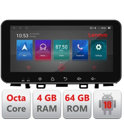 Navigatie Kia Stonic 2016-2020 Android radio gps internet Octa Core 4+64 LTE ecran de 10.33' wide Kit-Stonic+E