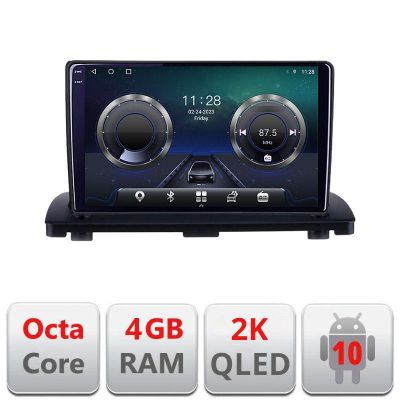 Navigatie Volvo XC90 C-173 Android Octa Core Ecran 2K QLED GPS 4G 4+32GB 360 KIT-173+EDT-E409-2K