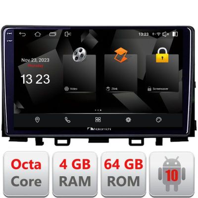 Navigatie Kia Stonic 2016-2020 Android Octa Core 720p 4+64 DSP 360 camera carplay android auto