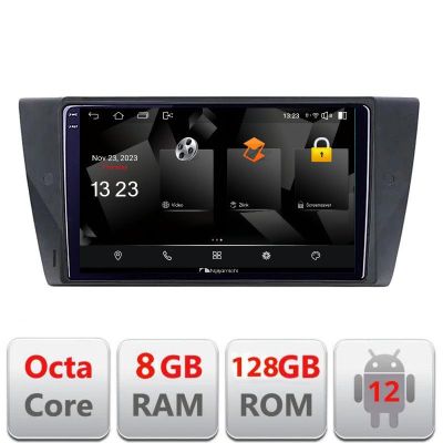 Navigatie BMW Seria 3 E90 5960Pro-095 Android Octa Core Qualcomm 2K Qled 8+128 DTS DSP 360 4G Optical