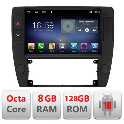 Navigatie Passat B5 1997-2004 Android radio gps internet Octa Core 8+128 LTE kit-b5+EDT-E609