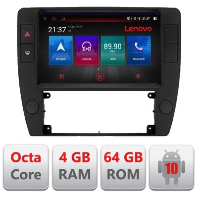 Navigatie Passat B5 1997-2004 Android radio gps internet Octa Core 4+64 LTE kit-b5+EDT-E509-PRO