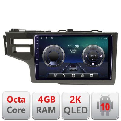 Navigatie Honda Fit 2014-2019 Android ecran Qled 2K Octa core 4+32 Kit-fit-14+EDT-E409-2K