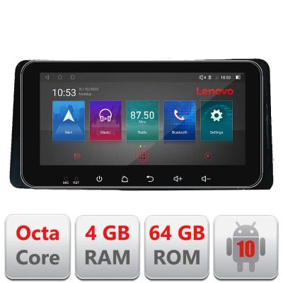 Navigatie Skoda Kamiq 2019- Android radio gps internet Octa Core 4+64 LTE ecran de 10.33' wide Kit-kamiq+EDT-E511-PRO