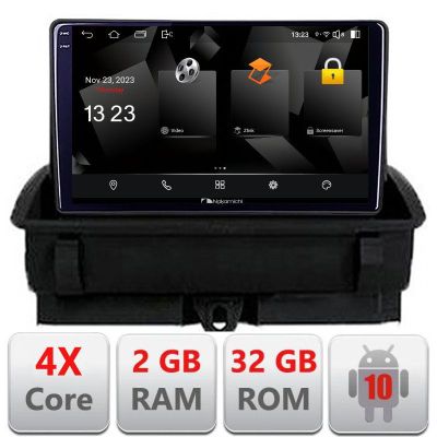 Navigatie Audi Q3 2011-2018 Android Ecran 720P Quad Core 2+32 carplay android auto