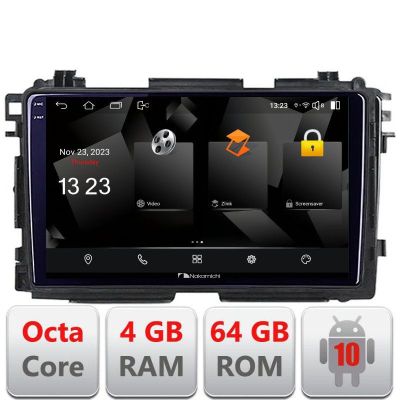 Navigatie Honda HR-V 2013-2018 Android Octa Core 720p 4+64 DSP 360 camera carplay android auto