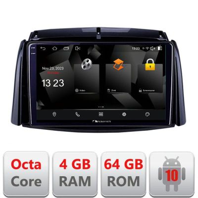 Navigatie Renault Koleos 2009-2016 5510-KOLEOS Android Octa Core 720p 4+64 DSP 360 camera carplay android auto