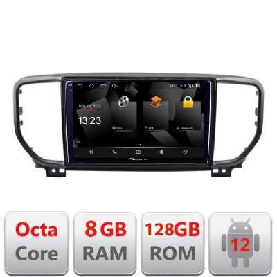 Navigatie Kia Sportage facelift 2019 - 5960Pro-sportage-19 Android Octa Core Qualcomm 2K Qled 8+128 DTS DSP 360 4G Optical