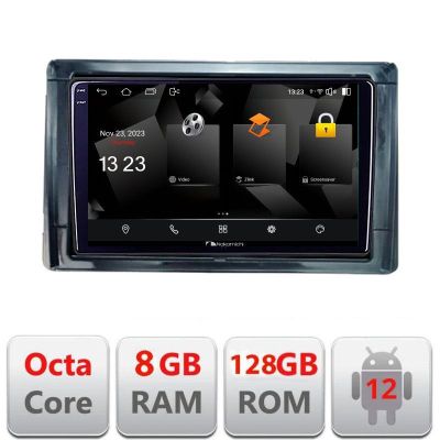 Navigatie Toyota 2DIN 5960Pro-TY2DIN Android Octa Core Qualcomm 2K Qled 8+128 DTS DSP 360 4G Optical