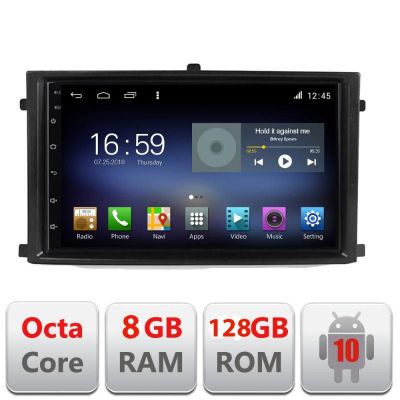 Navigatie Rexton 2019- F-rexton Octa Core cu Android Radio Bluetooth Internet GPS WIFI DSP 8+128GB 4G