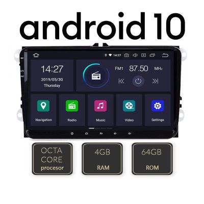 Navigatie VW Skoda Seat EDT-G306-8CORE cu Android ecran tactil capacitiv Bluetooth Internet GPS Octa Core