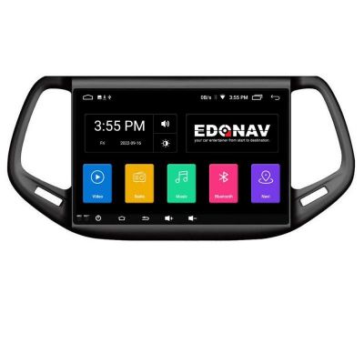 Navigatie Jeep Compass 2017 A-739  2+32 GB Android Waze USB Navigatie Internet Youtube Radio