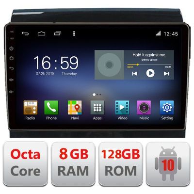 Navigatie Fiat Ducato Citroen Jumper Peugeot Expert 2006-2018 variante cu radio cd sauNavigatie de fabrica Android ra v1