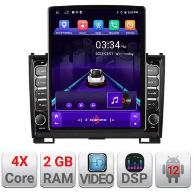 Navigatie Hummer H2 2008-2009 ecran tip TESLA 9.7" cu Android Radio Bluetooth Internet GPS WIFI 2+32 DSP Quad Core v1