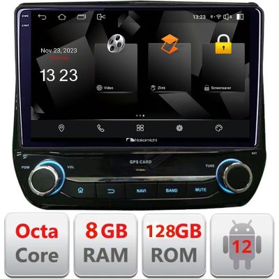 Navigatie dedicata Nakamichi Ford Fiesta 2020- Android radio gps internet octa core 8+128 carplay android auto