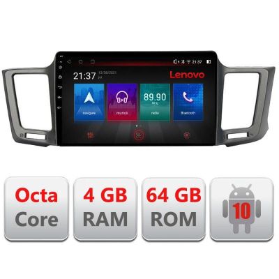 Navigatie Toyota RAV4 2013-2018 E-247 Octa Core cu Android Radio Bluetooth Internet GPS WIFI DSP 4+64GB 4G