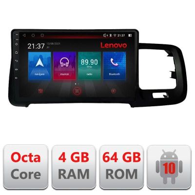 Navigatie Volvo S60 2014-2018 cu sistem Sensus Connect E-s60-14 Octa Core cu Android Radio Bluetooth Internet GPS WIFI